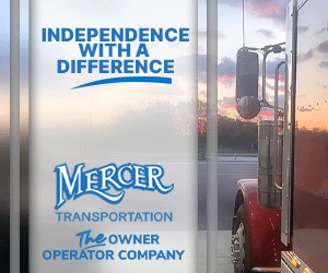 Mercer Transportation - Independence with a Difference - The Owner Operator Company. Visit MercerTown.com or call 844-248-0669