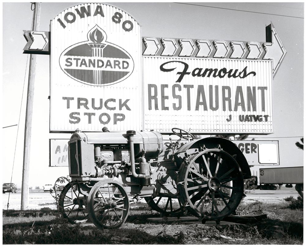 Historic photo of the Iowa 80 Truckstop