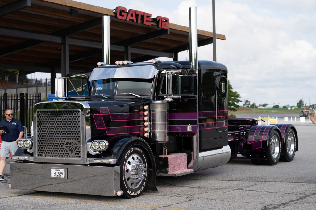Buck Crombie's 1989 Peterbilt 379, Best of Show 2nd Runner Up at the 43rd Annual Shell Rotella® SuperRigs® competition held May 29-31 at Atlanta Motor Speedway in Hampton, Ga.